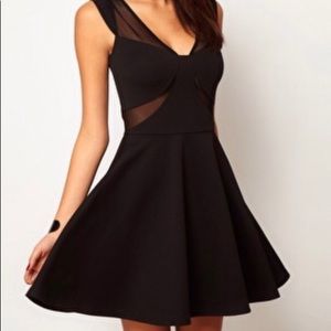 Flirty ASOS Lil Black Dress